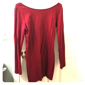 long sleeve forever21 large dress